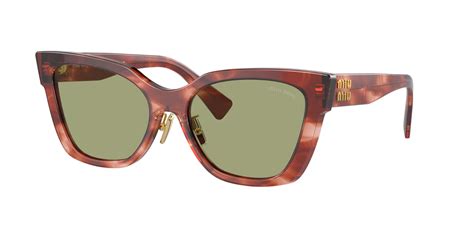 miu miu smu02n|Miu Miu SMU02Z Square Sunglasses .